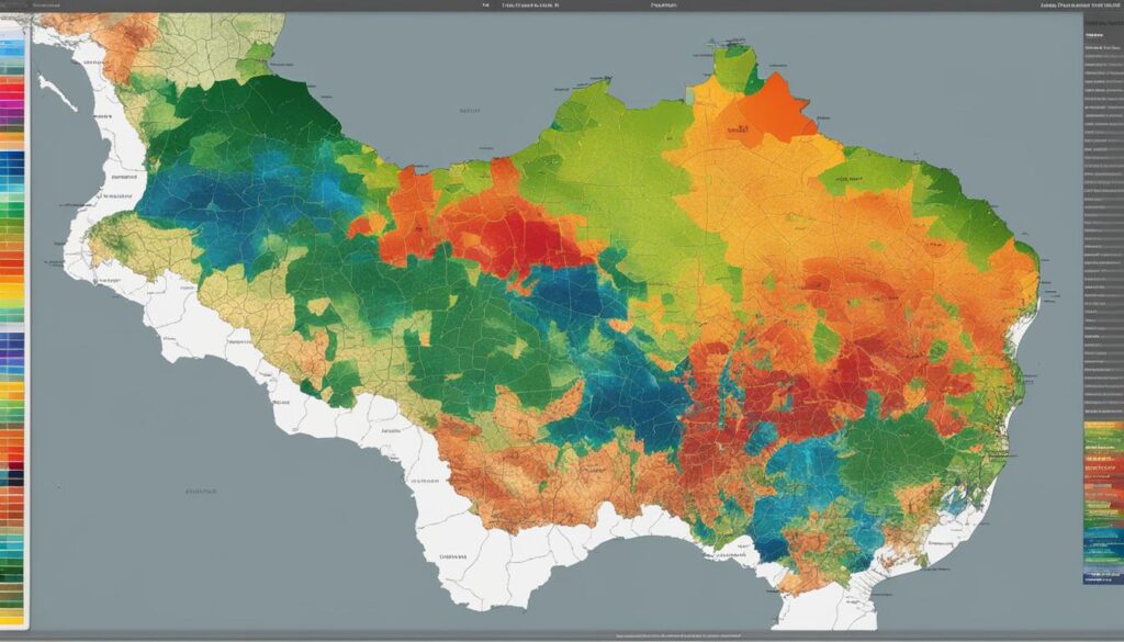 poverty map in Brazil